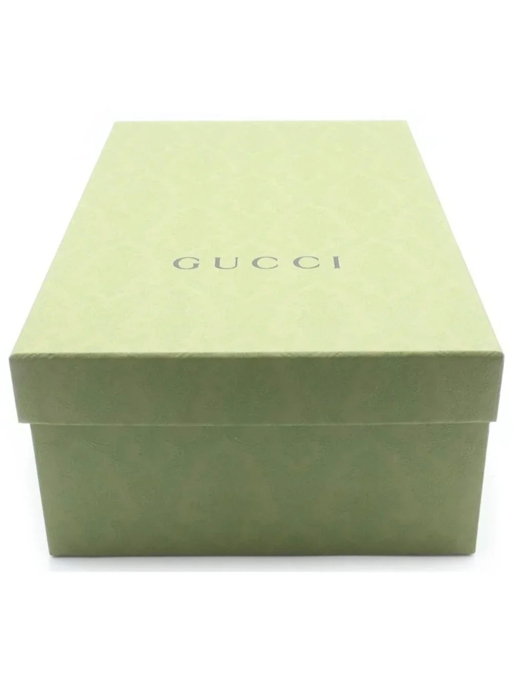 Gucci GG Quilted Nylon Leather Flat Sandals Shoes Green